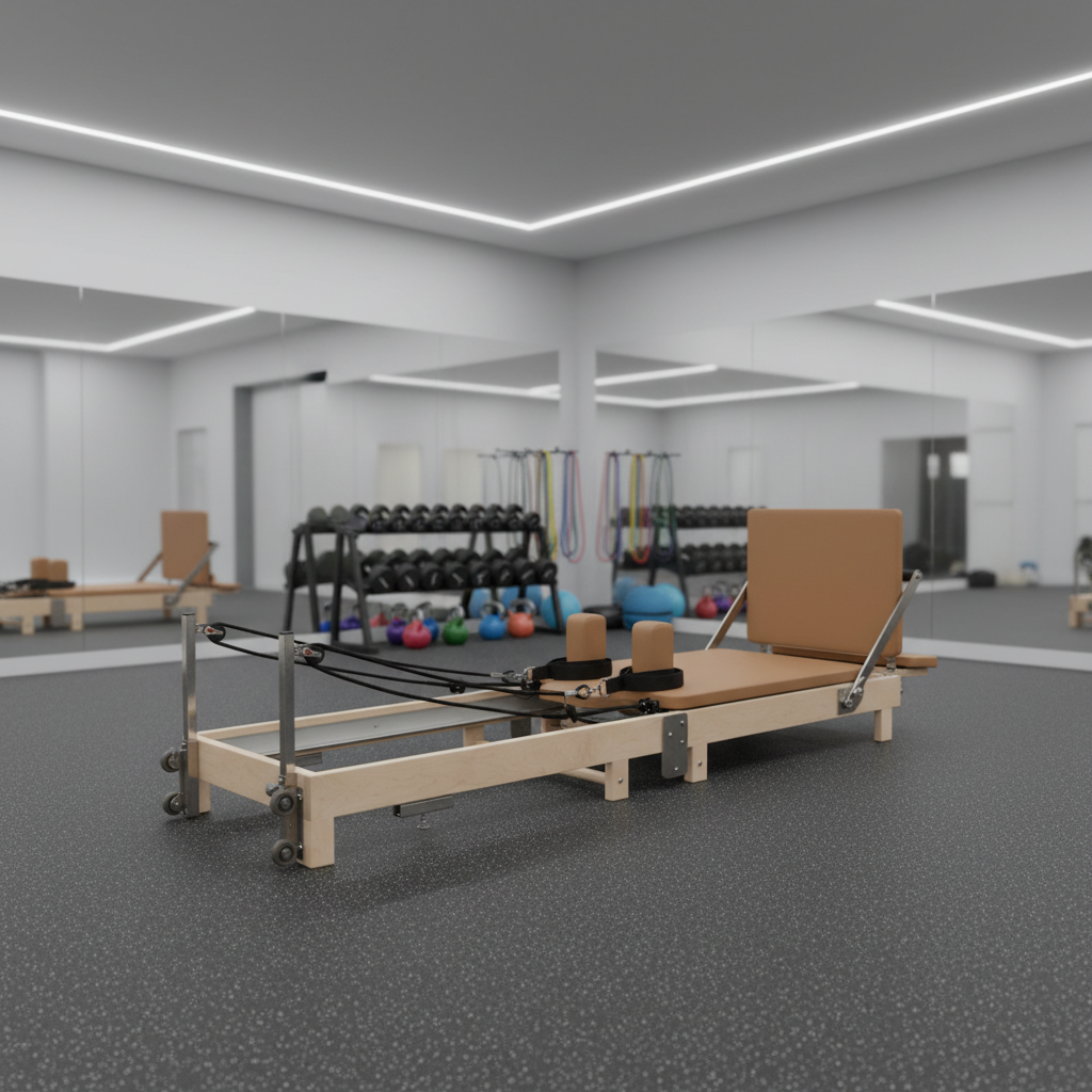 Pilates & Yoga Wohlfühlen Forchheim - Maple Foldable Pilates Reformer with Sliding