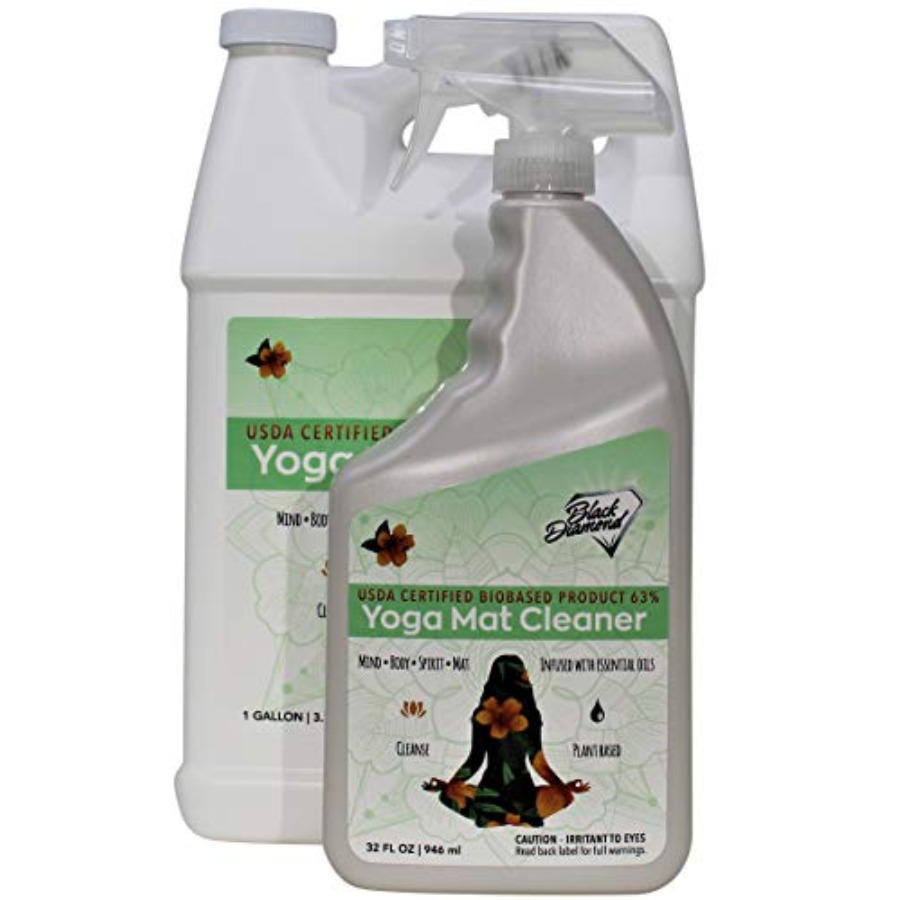 Pilates Yoga Or - Yoga Mat Spray Cleaner: USDA Certified