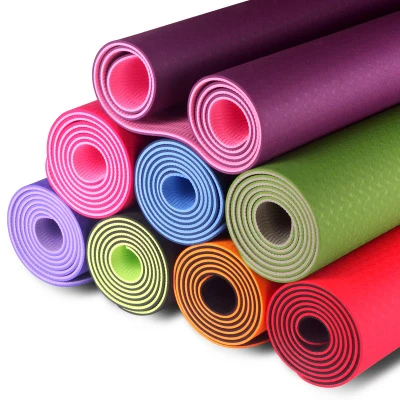 Pilates Yoga Logo - Custom Print Logo TPE Yoga Mat