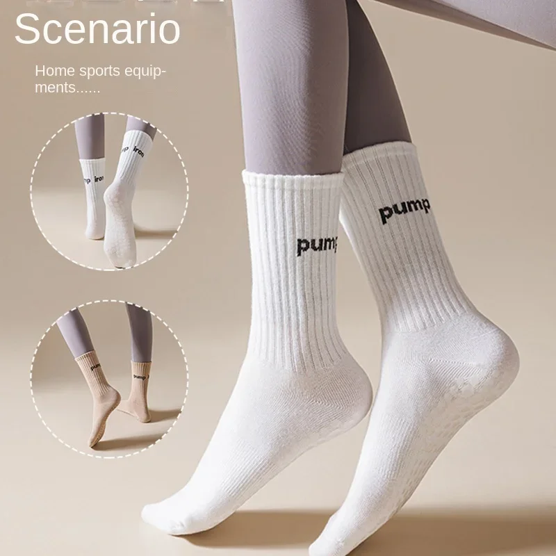 Women Mid Tube Yoga Socks Anti - Pilates Yoga Youtube recensie en prijs
