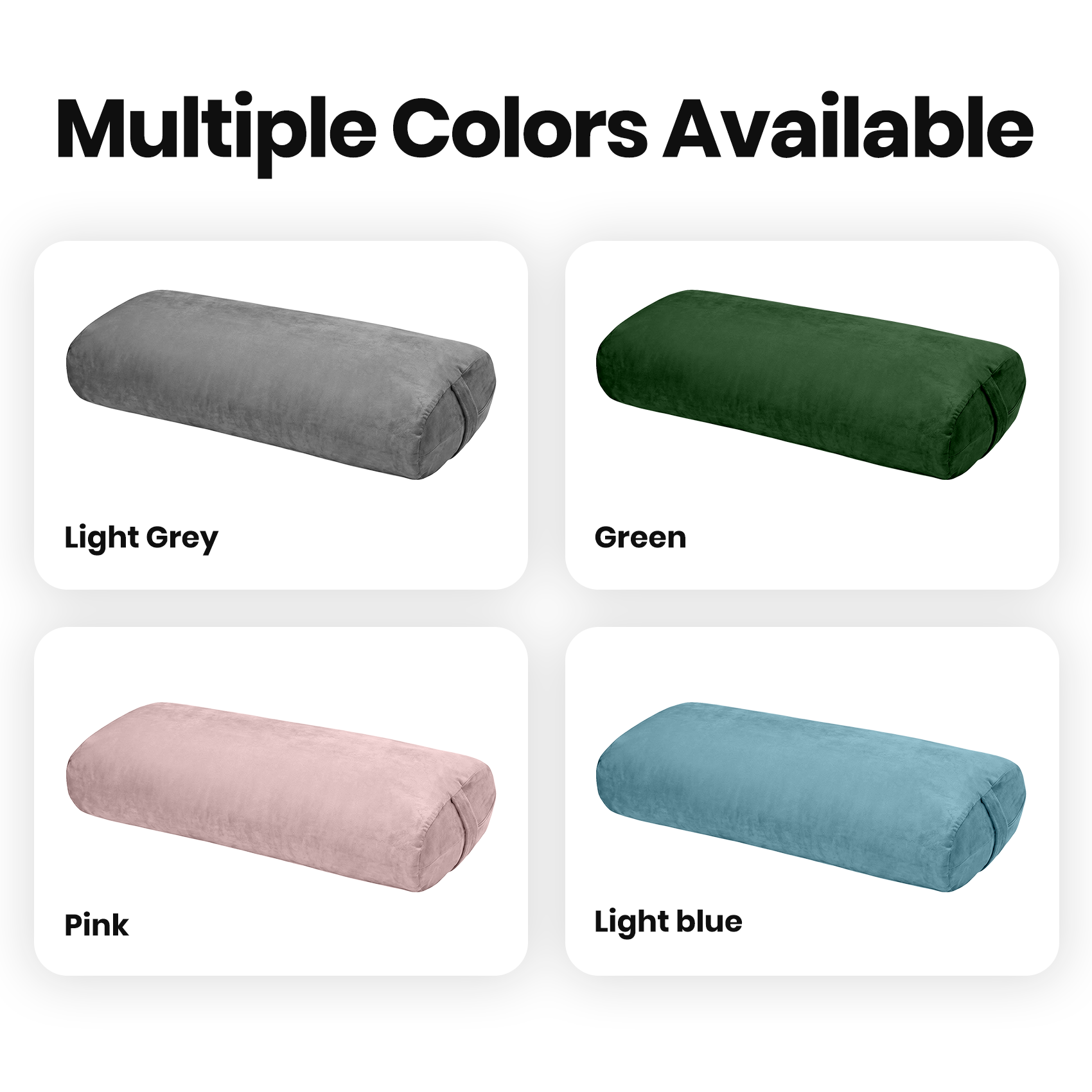 Yoga Bolster Pillow Pink Round - Pilates Yin Yoga recensie en prijs