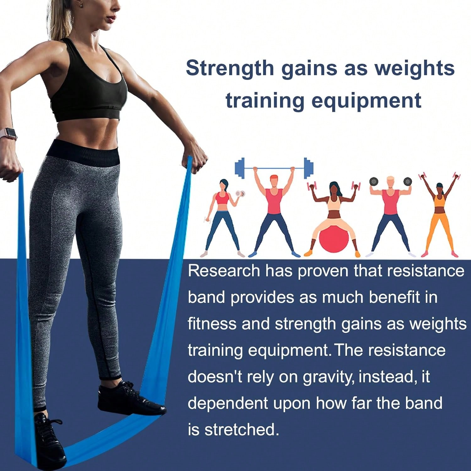 AZURELIFE Resistance Bands, Pr - Pilates Yoga Or recensie en prijs