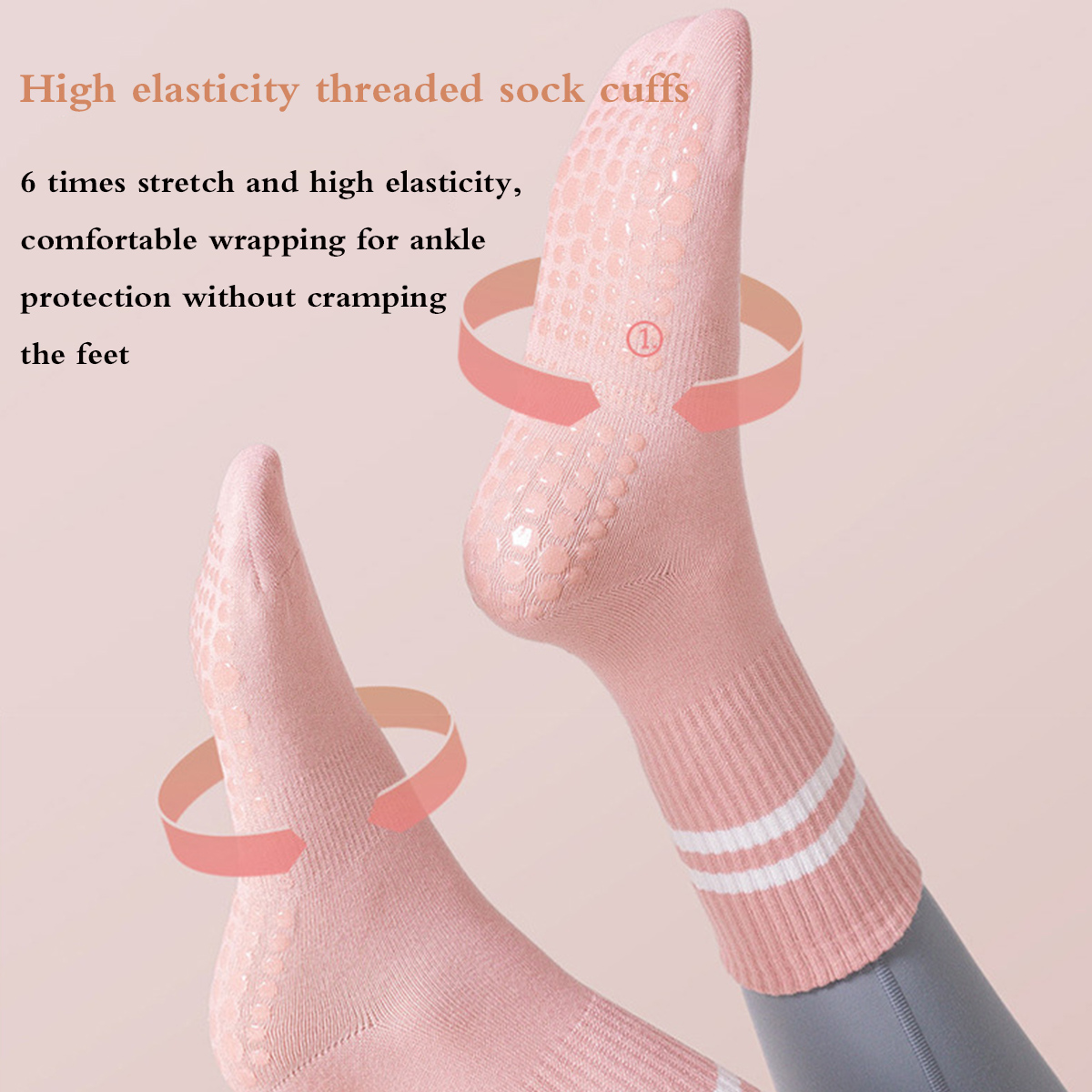 1 pair of yoga socks, medium t - Pilates Yoga Hose recensie en prijs