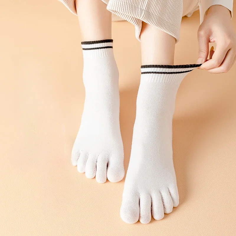 1/5 Pairs Women Cotton Five Fi - Pilates Yoga Youtube recensie en prijs