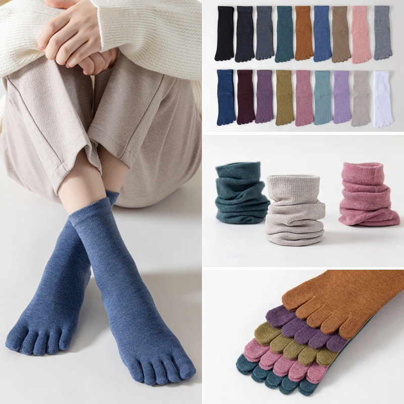 1Pair Yoga Five Finger Socks F - Pilates Yoga Youtube recensie en prijs