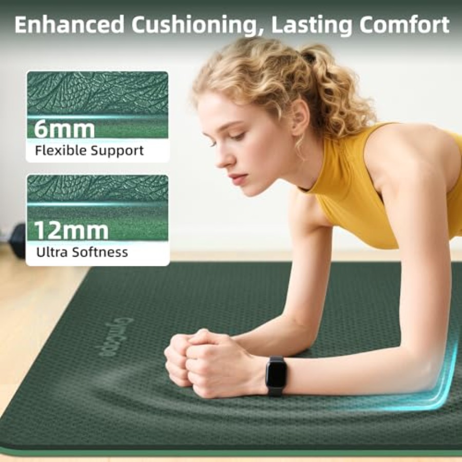 Extra Large Yoga Mat 72x48 or  - Pilates Yoga Or recensie en prijs