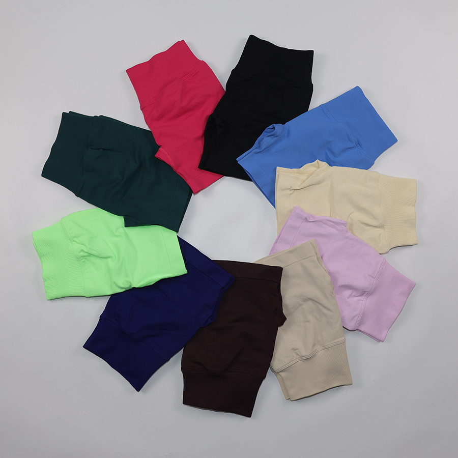 Low Ribbed Waist Yoga Shorts W - Pilates Yoga Logo recensie en prijs