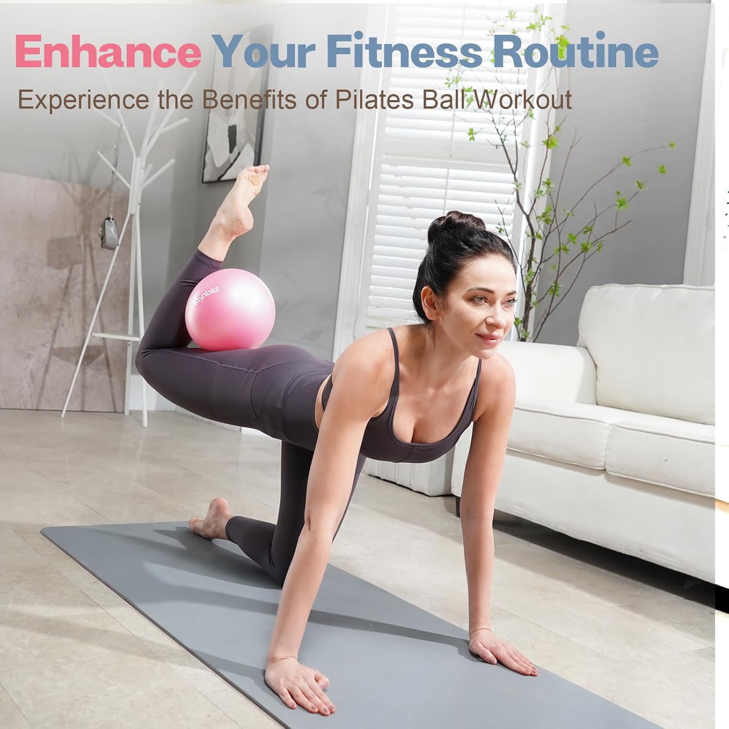 9 Inch Mini Pilates Ball, Anti - Pilates Yoga Or recensie en prijs