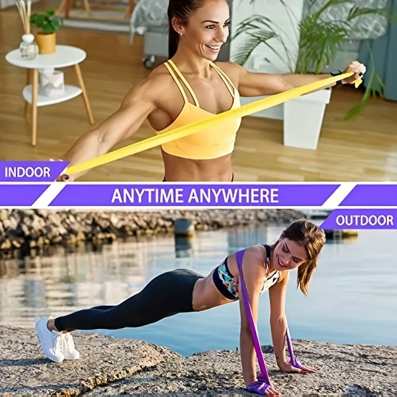 4PCS - Yoga resistance bands o - Difference Pilates And Yoga recensie en prijs