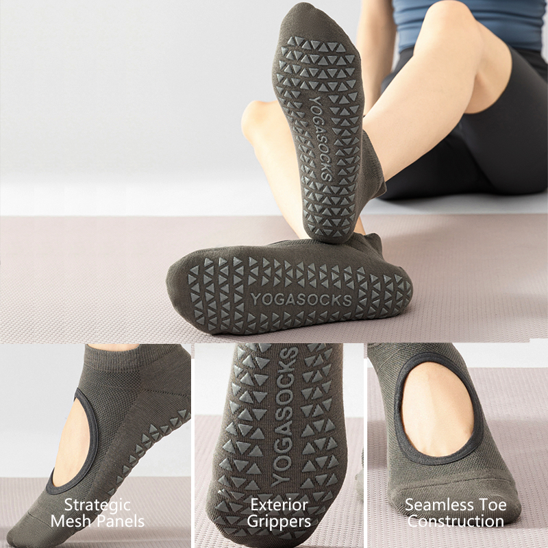 Grip Socks Soft Ventilated Mes - Pilates Yoga Etc recensie en prijs