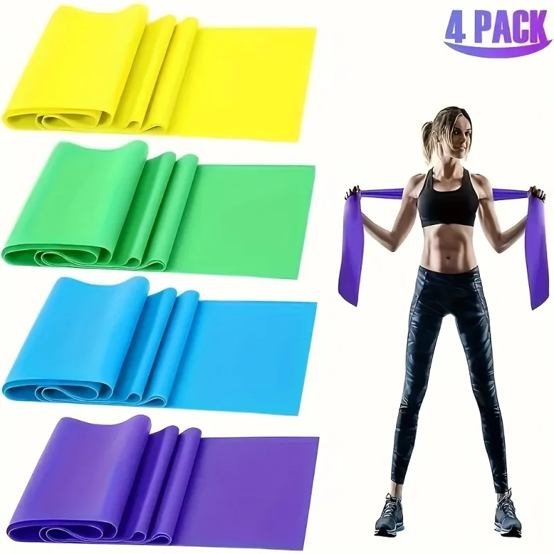 4PCS - Yoga resistance bands o - Difference Pilates And Yoga recensie en prijs