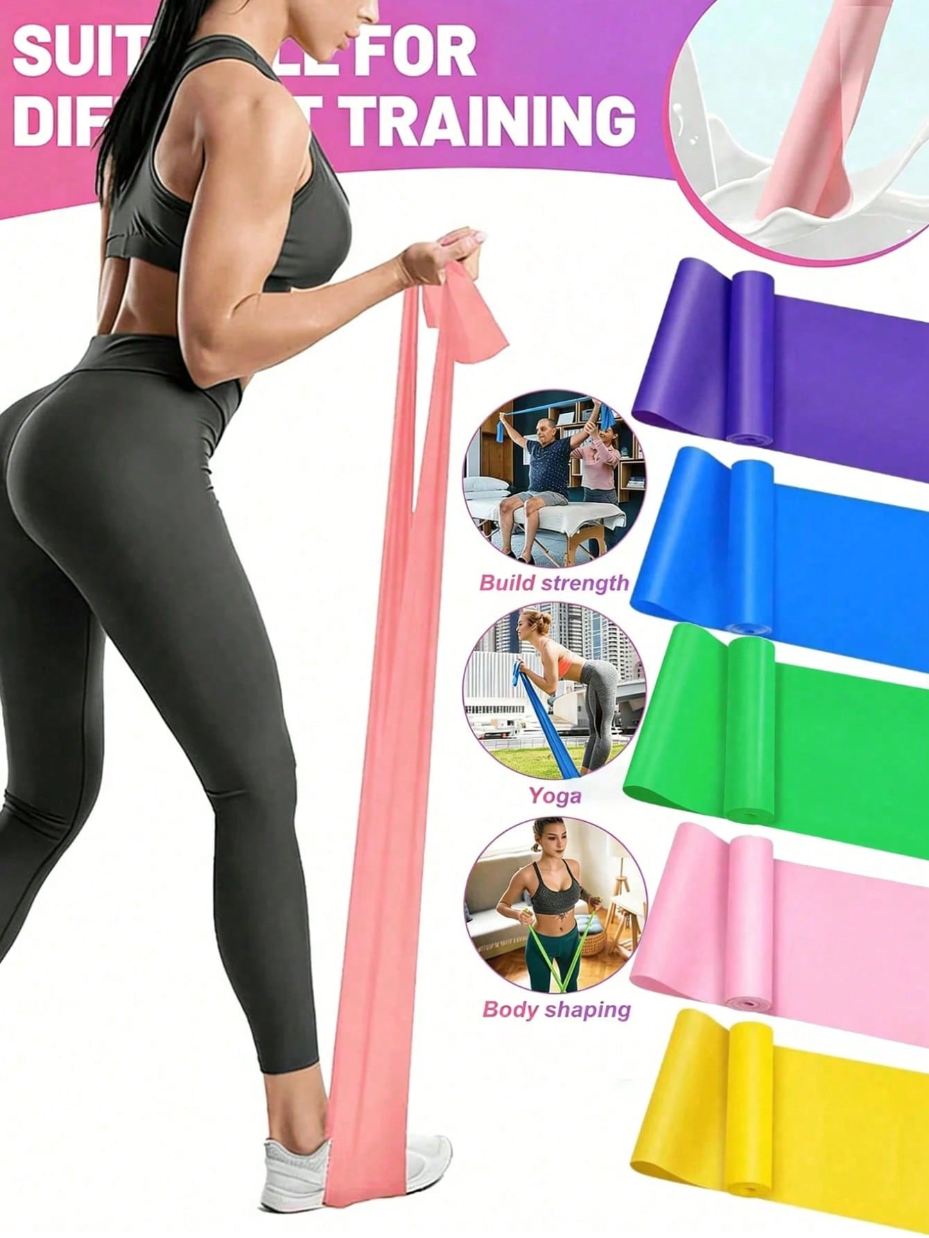 3 Packs Strength Training Resi - Difference Pilates And Yoga recensie en prijs