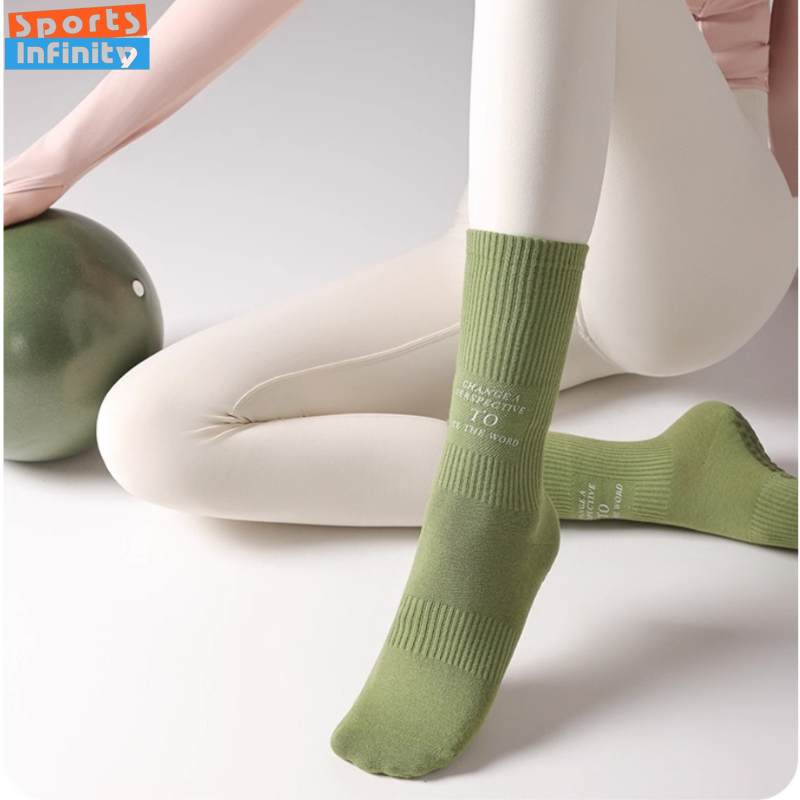 Mid Tube Yoga Socks Anti Slip  - Pilates Yoga Hose recensie en prijs