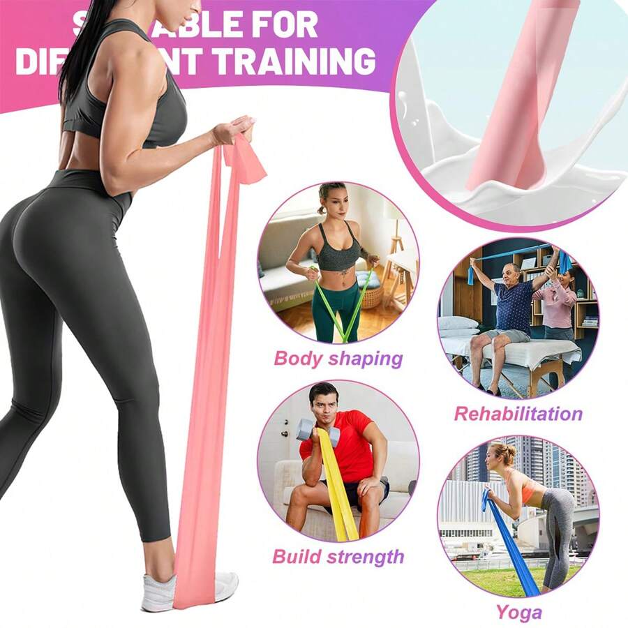 3pcs Resistance Bands Set, Pow - Difference Pilates And Yoga recensie en prijs