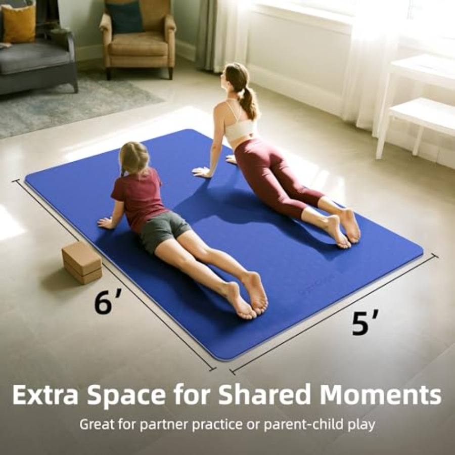 Extra Large Yoga Mat 72x48 or  - Pilates Yoga Or recensie en prijs