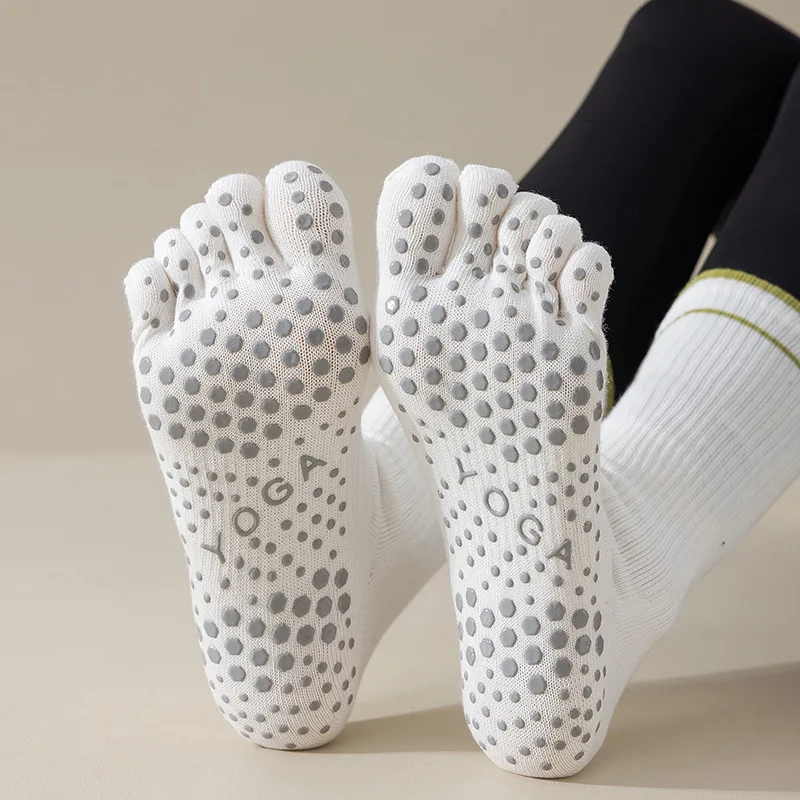 1 Pairs New Five Toe Silicone  - Pilates Yoga Hose recensie en prijs